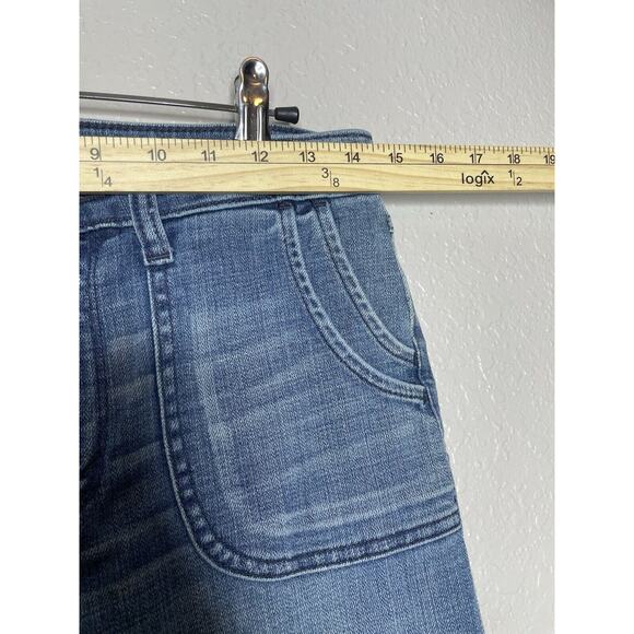 Abercrombie & Fitch Blue Flare Jeans - Picture 7 of 11